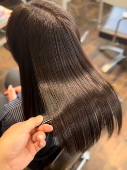 髪質改善の美容室Minel【5月中旬NEWOPEN(予定)】の写真/【憧れのうる艶髪へ!!】縮毛矯正×髪質改善で叶える、思わず触れたくなる”自分史上最高”のストレート♪