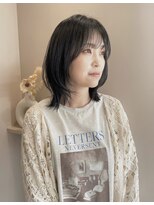 クム(QUMU)&nbsp;小顔ミディアムレイヤー☆