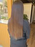 【ロングヘアーの方はこちら】カット＋髪質改善カラー＋髪質改善TR 16500円