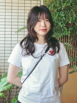 サロン シー(salon sea)&nbsp;salon sea　とわ　レイヤースタイルにコテ巻き風パーマ