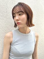 シエスタ バイ アンブルリュクス(siesta by amble luxe) レイヤーボブ◯20代30代○カシスレッド/ハッシュカット/ブラウン