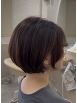 ザシー チェルシー 橋本(The C CHELSEA)&nbsp;オレンジベージュ×ショートボブ/EIGHT