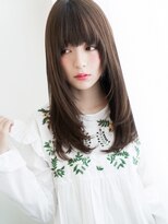 ra's 南行徳 髪質改善トリートメント&カラー 南行徳北口【10月1日オープン（予定）】&nbsp;厚めバング×Aライン☆姫カットスイートロング