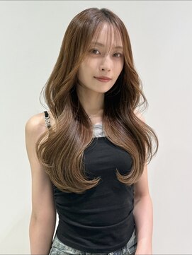 オーロ 塚口店(ORO) 透明感ブラウンベージュ×ワンホンレイヤー