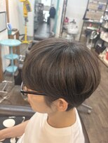 アジュガヘア(ajuga hair)&nbsp;3Dデザインカラー　ショートボブ