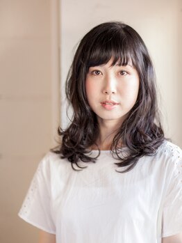 ヘアーアトリエクロレ (Hair atelier CULORe)の写真/ふんわりナチュラルなパーマが魅力！ダメージレスなCULOReのカールを体感して♪