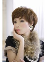 アントリール 調布南口店(entrir)&nbsp;バランス良い「小顔」ショートヘアー　【調布】