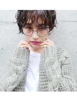 ユニカ バイ ベル 吉祥寺(unica by Belle)&nbsp;セミウエットなショートパーマスタイル《Belle吉祥寺》