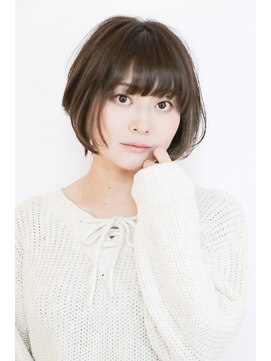 モリオ フロム ロンドン イオンモール 熊本店(morio FROM LONDON) 【morio熊本】大人可愛い黒髪アッシュショート