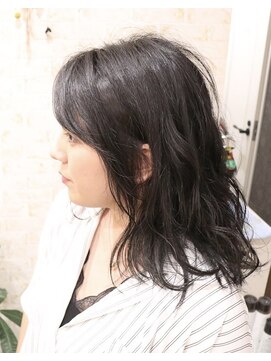 ラピッツヘアデザイン(la Pitt's hair design) 暗髪☆ブルージュカラー