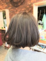 カシータ(casita)&nbsp;バイオレット×ベージュ系color on ニュアンスボブ♪[神戸 岡本