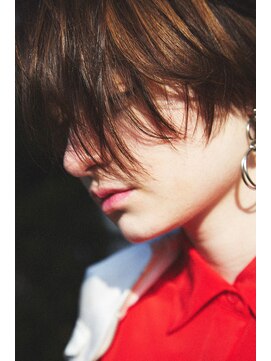 ピズム(PISM) アンニュイ小顔ショートイメチェンボブ/オリーブカラー