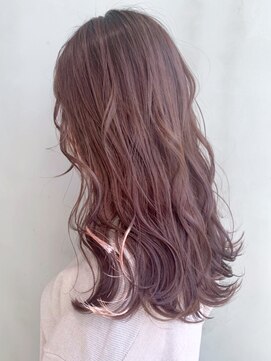 アイティー バイ アルバム 中野店(IT by ALBUM) ラベンダーグレージュ_ローライトスリークボブ_ba287961