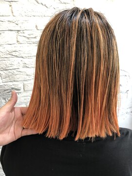 オリノ(olino) ボブバレイヤージュ