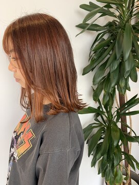 ザ ラボ アングゥ(The Labo ungu) オレンジが可愛いbob