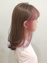 マカロン 福島店(MACARON)&nbsp;インナーカラーヘアカタログ1