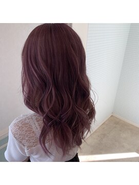 リアン 上尾店(Rien) マロンベージュ/Aラインボブ/かきあげ[上尾駅/バレイヤージュ]