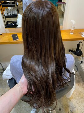 グリーン 渋谷(green) 【MIO】柔らかいベージュ×ブリーチ