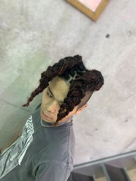 ノーフューチャー(NO FUTURE) ドレッドコーンロウセット