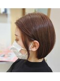 キレイな　ショートボブ