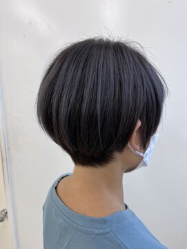 レオ 幸手(Leo) 20代30代40代ミニボブピンクアッシュ透明感小顔ブリーチなし