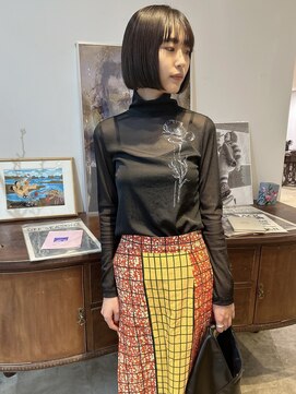 ヘアーアイストゥーレ(HAIR ICI TRE) straight bob