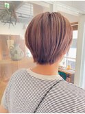 大人ハイトーンくすみピンク
