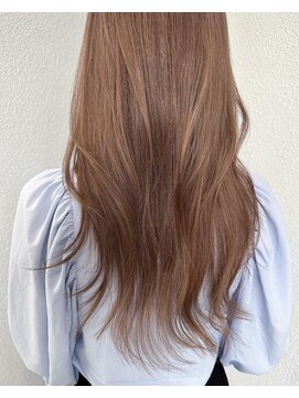 クエントバイアルティナ 大宮店(cuento by artina) ことりベージュレイヤーロング_ベージュピンク_シルキーベージュ