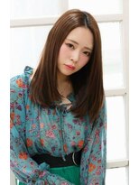 艶々セミロング♪【自由が丘髪質改善オージュア認定サロン】