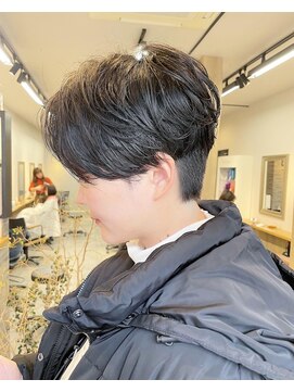 サンド 表参道(sand) ショートボブパーマ20代30代40代イヤリングカラー大人可愛い