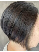 オーガニック ヘアサロン クスクス(organic hair salon kusu kusu) インナー×前下がりショート