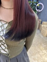 メリー オオサカ(Merly Osaka)&nbsp;ボルドーに似合う裾カラー！_Bordeaux Black_