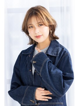 トティア 梅田(Totia) 【Totia梅田】ニュアンスボブ×カーキベージュ