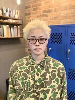 バジオットエイチ(BUZZIoT h)&nbsp;ブロンドスパイキーショート