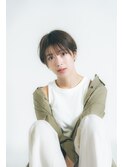 ハンサムショート/前髪/レイヤーカット/縮毛矯正[池袋駅]