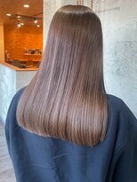 ミルヘアデザイン(mil hair design)&nbsp;ミルクティーベージュダブルカラーインナーカラーハイライト