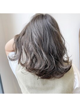 エルガ バイ コバルト(LGA by cobalt) 30代大人かわいい無造作カール☆外ハネ×ふんわり愛されミディ