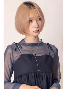 スノードロップ 荻窪(Snowdrop) 前髪/アンブレラカラー/こなれミディ/イメチェン/ウェーブパーマ