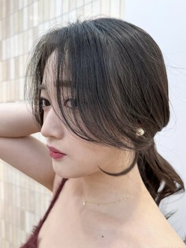 レーヴバイロンド 仙台(Reve by Lond) レイヤーカット 韓国くびれヘア 顔周り 前髪カット ワンホン