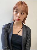 ダブルカラー×ミルクティーベージュ