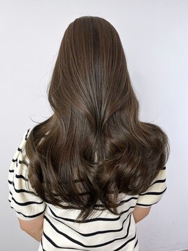 アルバム 新宿(ALBUM SHINJUKU) 似合わせカットフェミニンロングメルティカラー_ba532831