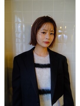 ロジェッタバイスノッブ(ROJETTA by snob) 顔周りレイヤーボブ