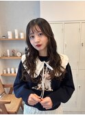 #ガーリーカールスタイル