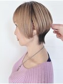 :くびれショート丸みショート大人ショート大人マッシュショート