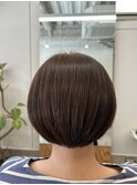 ヘアマニキュア丸みボブ