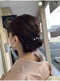 入学式ママさんヘア