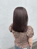 【気軽にケア◎】カット+カラー+クイックトリートメント12100