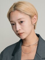 ソワネ 表参道(soigne) 表参道ショートボブ顔周りレイヤーカットアッシュベージュ40代