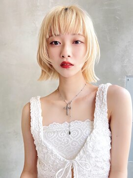 ロジッタ(ROJITHA) 小顔見え◎柔らかベージュ×垢抜けレイヤー