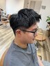 【大城限定】メンズカット＋眉カットorマイクロバブル 